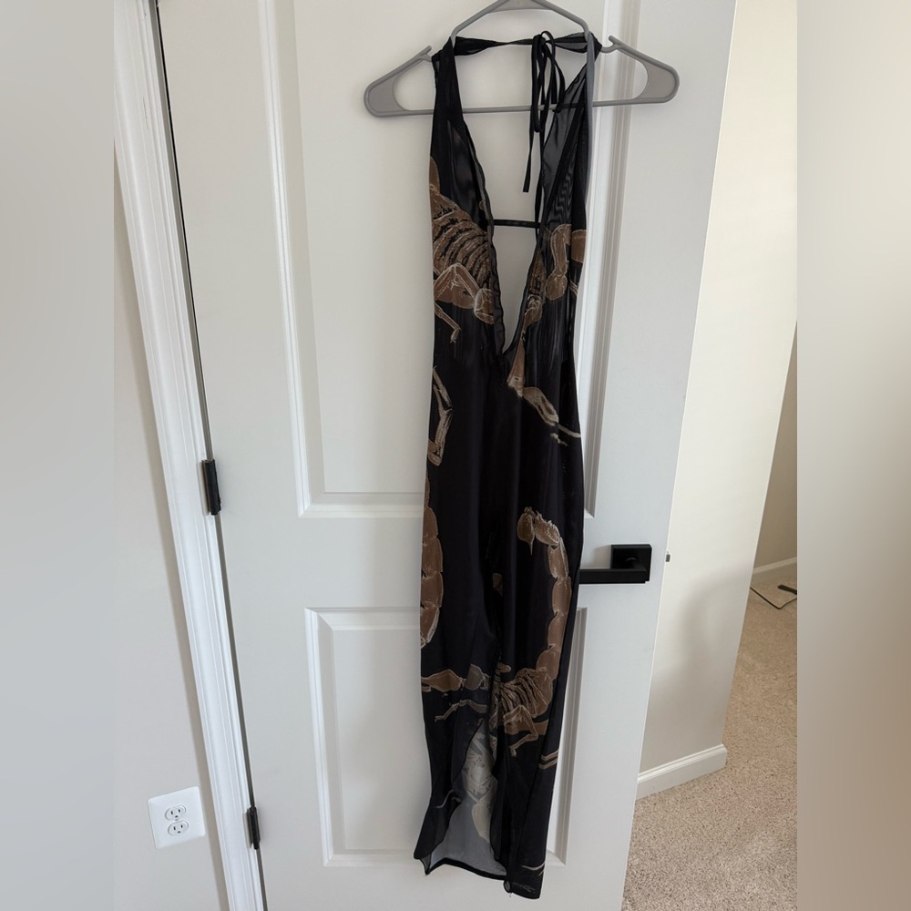 Murci Scorpion Deep ruffle maxi dress - Picture 3 of 3